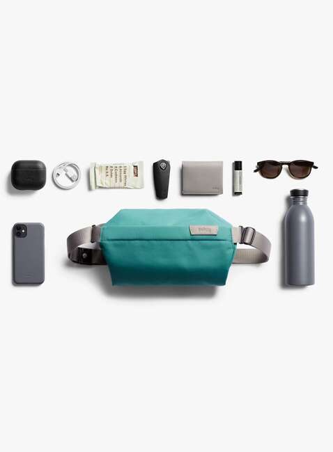 Torba na ramię crossbody Bellroy Sling Mini 4 l - teal