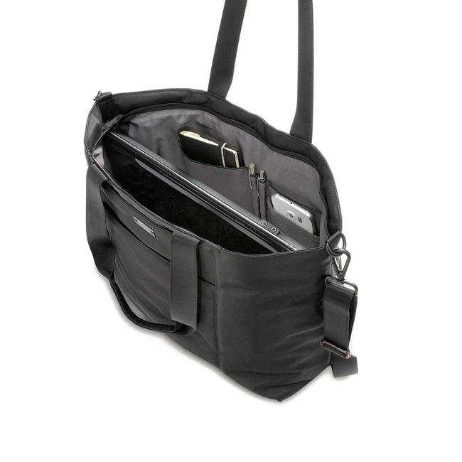 Torba na ramię szoperka Hedgren Swing L Tote - black