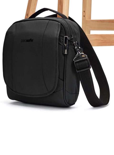 Torba na tablet Pacsafe Metrosafe LS200 Anti-theft Crossbody - econyl black