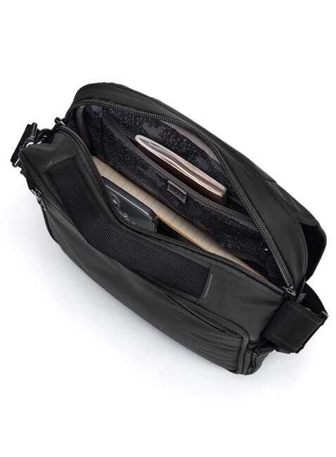 Torba na tablet Pacsafe Metrosafe LS200 Anti-theft Crossbody - econyl black