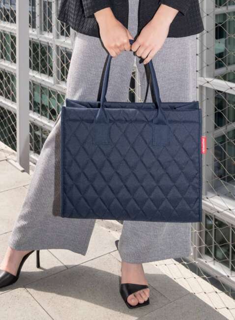 Torba na zakupy Reisenthel Daily Shopper - rhombus midnight