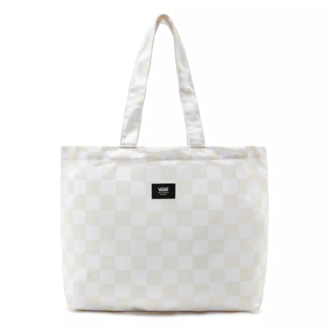 Torba na zakupy Vans Checkerboard 21 - antique white / checkerboard