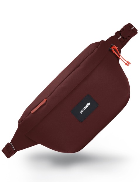 Torba nerka antykradzieżowa Pacsafe Go Anti-Theft Sling Pack - garnet red