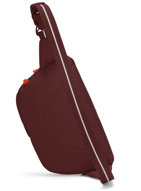 Torba nerka antykradzieżowa Pacsafe Go Anti-Theft Sling Pack - garnet red