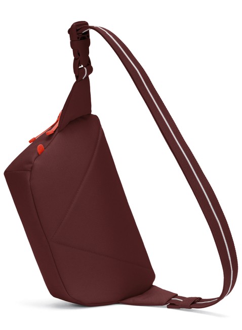 Torba nerka antykradzieżowa Pacsafe Go Anti-Theft Sling Pack - garnet red