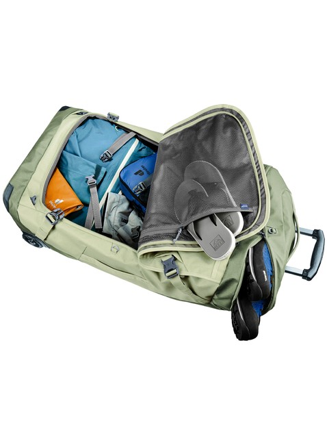 Torba / plecak Deuter Duffel Pro Movo 90 - mineral / grove