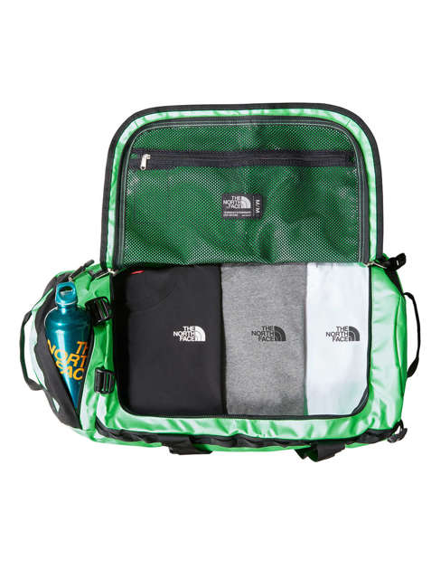 Torba  / plecak The North Face Base Camp Duffel M - chlorophyll green / TNF back