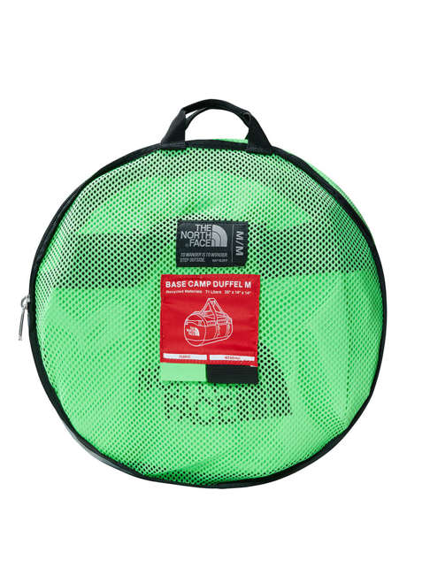 Torba  / plecak The North Face Base Camp Duffel M - chlorophyll green / TNF back