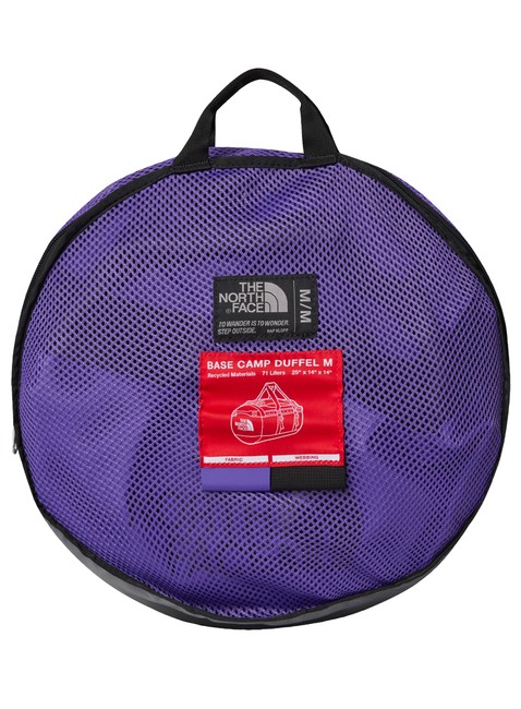 Torba / plecak The North Face Base Camp Duffel M - peak purple / TNF black