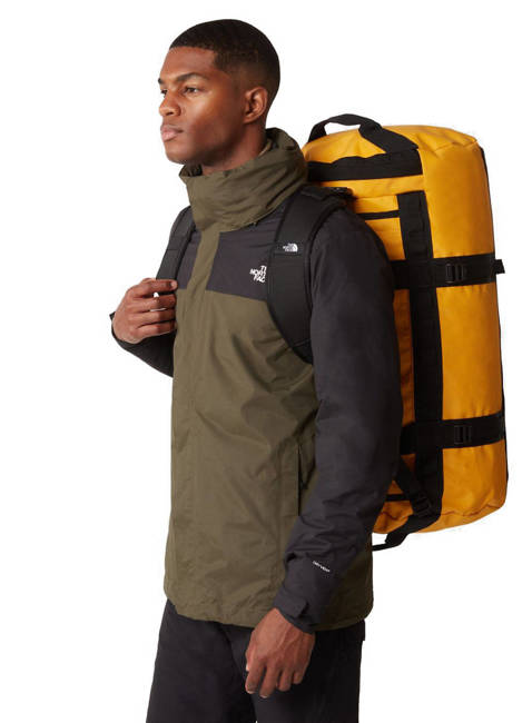 Torba / plecak The North Face Base Camp Duffel M - summit gold / tnf black