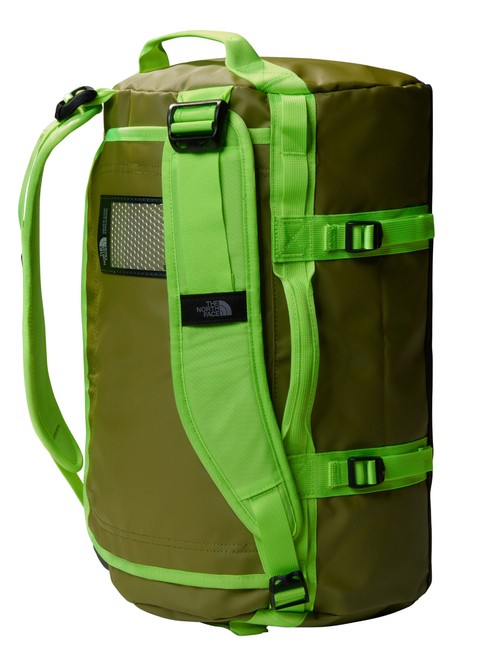 Torba / plecak The North Face Base Camp Duffel XS - forest olive / safety green / tnf black