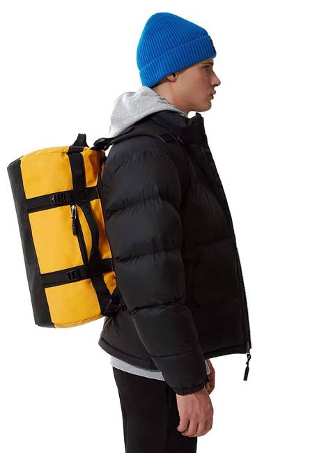 Torba / plecak The North Face Base Camp Duffel XS - summit gold/ tnf black