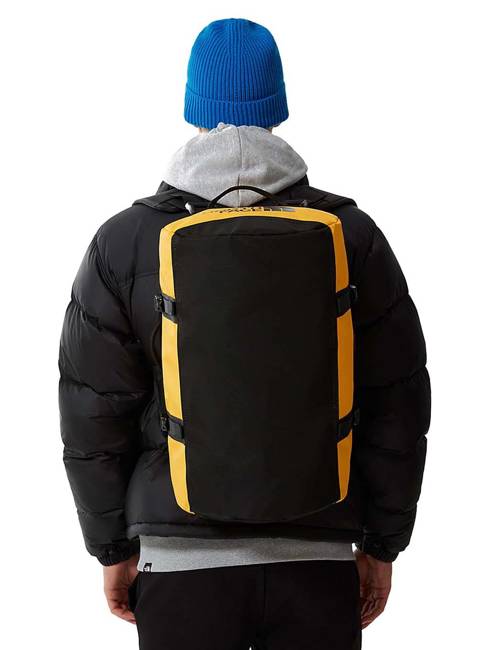 Torba / plecak The North Face Base Camp Duffel XS - summit gold/ tnf black