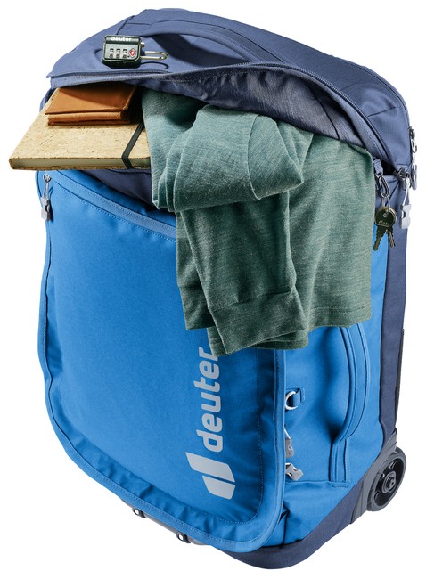 Torba / plecak na kółkach Deuter Duffel Pro Movo 36 - neptune / nightblue