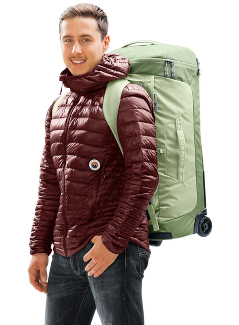 Torba / plecak na kółkach Deuter Duffel Pro Movo 60 - jade / seagreen