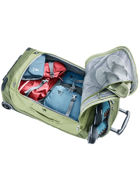 Torba / plecak na kółkach Deuter Duffel Pro Movo 60 - jade / seagreen