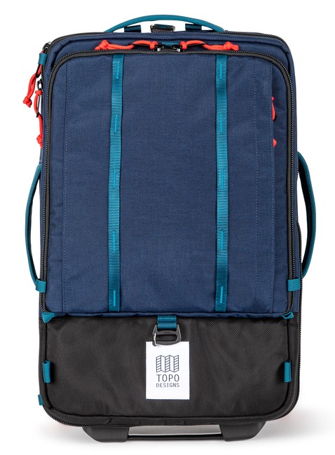 Torba / plecak na kółkach Topo Designs Global Travel Bag Roller - navy / navy