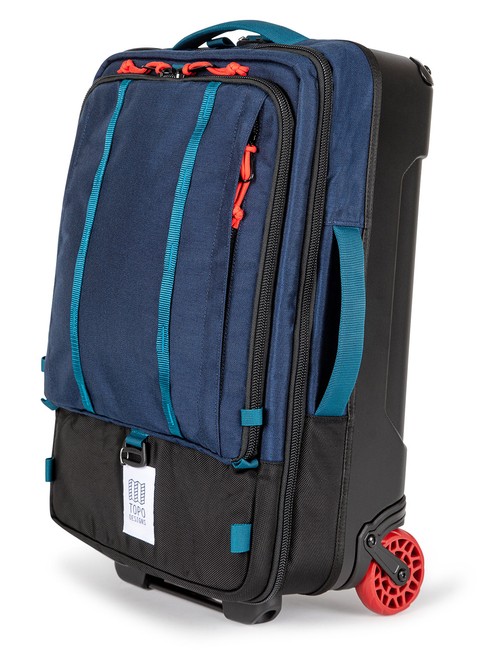 Torba / plecak na kółkach Topo Designs Global Travel Bag Roller - navy / navy