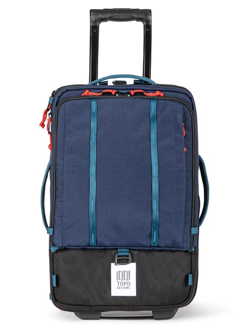 Torba / plecak na kółkach Topo Designs Global Travel Bag Roller - navy / navy