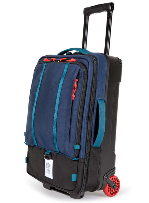 Torba / plecak na kółkach Topo Designs Global Travel Bag Roller - navy / navy