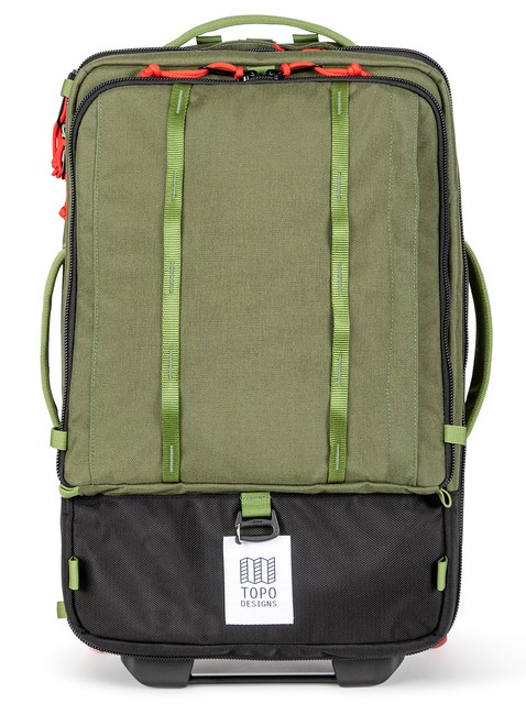 Torba / plecak na kółkach Topo Designs Global Travel Bag Roller - olive