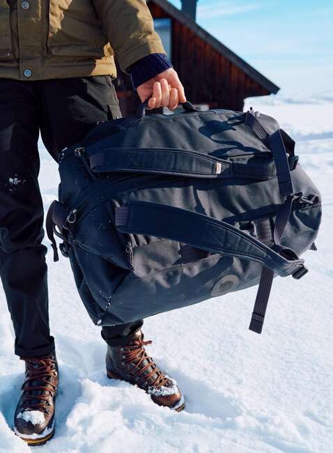 Torba podróżna 2w1 Fjallraven Farden Duffel 80 - coal black