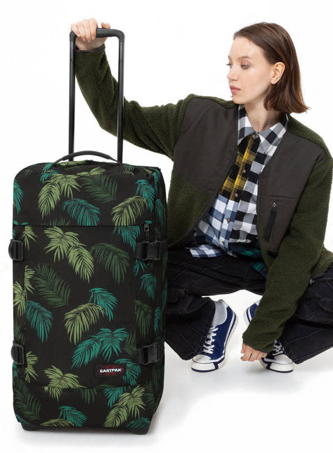 Torba podróżna Eastpak Tranverz M - brize palm core