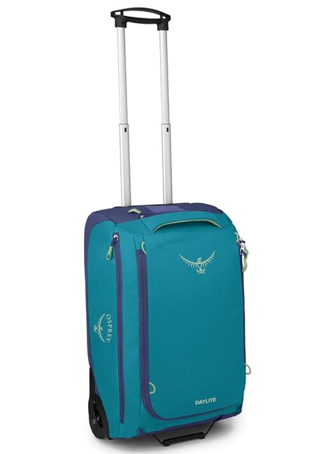 Torba podróżna Osprey Daylite Carry-On Wheeled Duffel 40 - blue spikemoss / alkaline