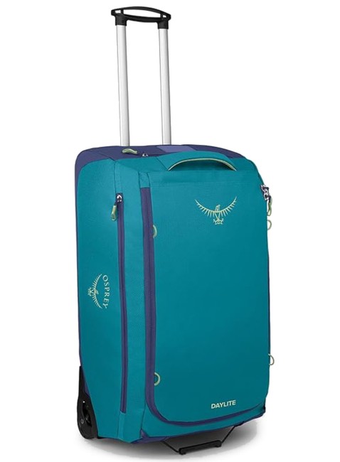 Torba podróżna Osprey Daylite Wheeled Duffel 85 - blue spikemoss / alkaline