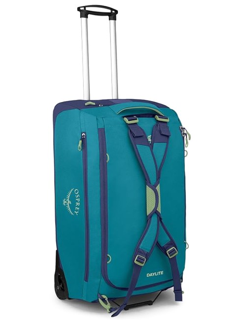 Torba podróżna Osprey Daylite Wheeled Duffel 85 - blue spikemoss / alkaline