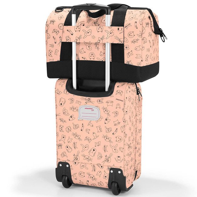 Torba podróżna Reisenthel Allrounder M Kids - cats and dogs rose