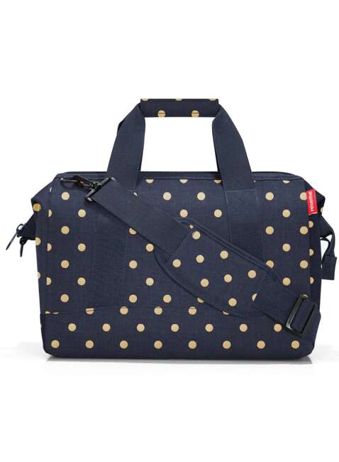 Torba podróżna Reisenthel Allrounder M - metallic dots blue