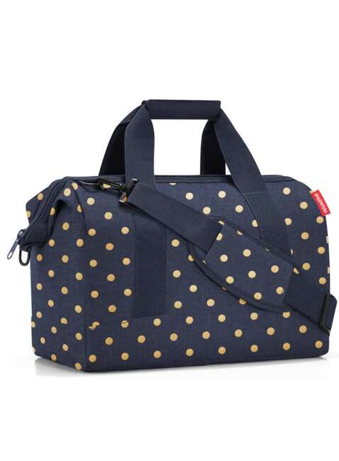 Torba podróżna Reisenthel Allrounder M - metallic dots blue