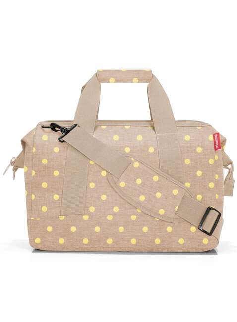 Torba podróżna Reisenthel Allrounder M - metallic dots coffee