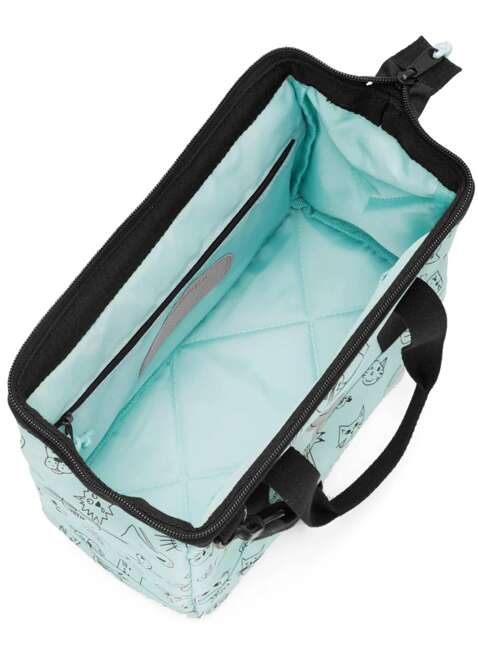 Torba podróżna Reisenthel Allrounder XS Kids - cats and dogs mint