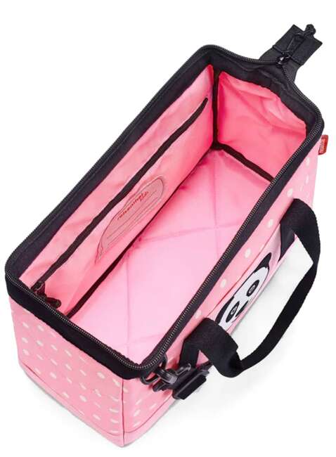 Torba podróżna Reisenthel Allrounder XS Kids - panda dots pink