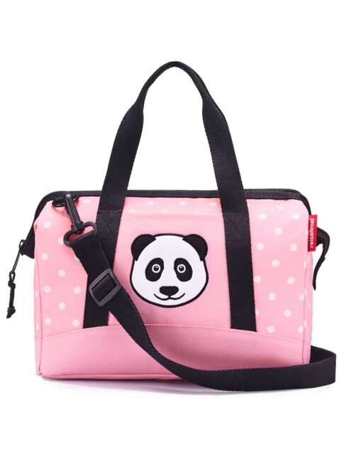 Torba podróżna Reisenthel Allrounder XS Kids - panda dots pink