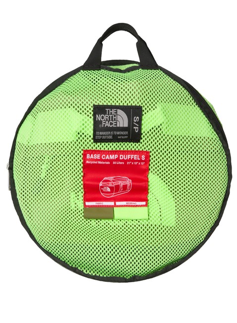 Torba podróżna The North Face Base Camp Duffel S - forest olive / safety green / tnf black