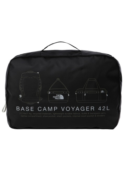 Torba podróżna The North Face Base Camp Voyager Duffel 42 l - TNF black / TNF white