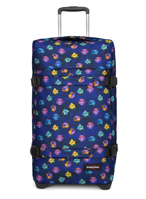 Torba podróżna na kółkach Eastpak Transit'R L - flower blur navy