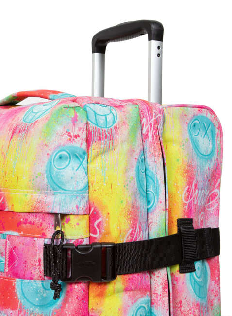 Torba podróżna na kółkach Eastpak Transit'R L - fluo clouds