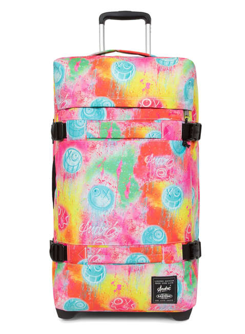 Torba podróżna na kółkach Eastpak Transit'R L - fluo clouds