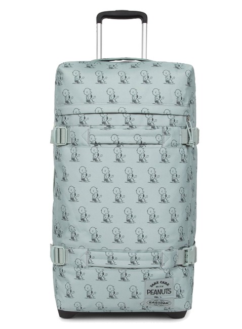 Torba podróżna na kółkach Eastpak Transit'R L - peanuts mint