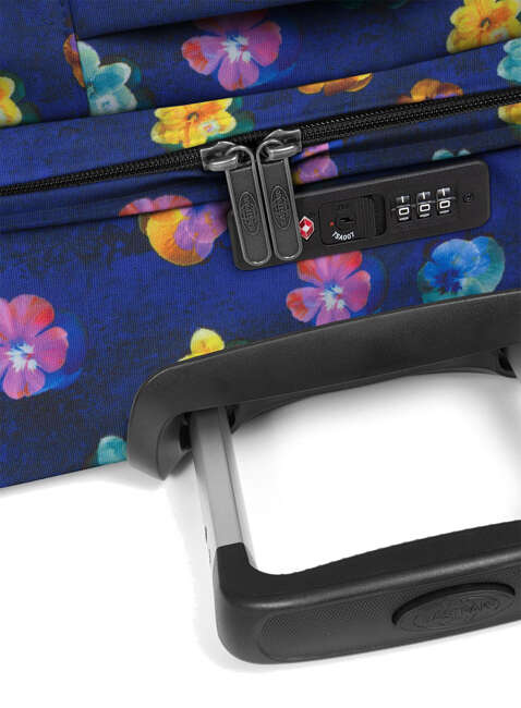 Torba podróżna na kółkach Eastpak Transit'R M - flower blur navy