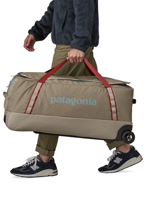 Torba podróżna na kółkach Patagonia Black Hole Matte Wheeled Duffel 100 l - seabird grey