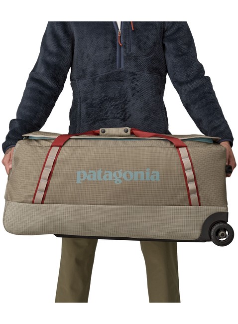 Torba podróżna na kółkach Patagonia Black Hole Matte Wheeled Duffel 100 l - seabird grey