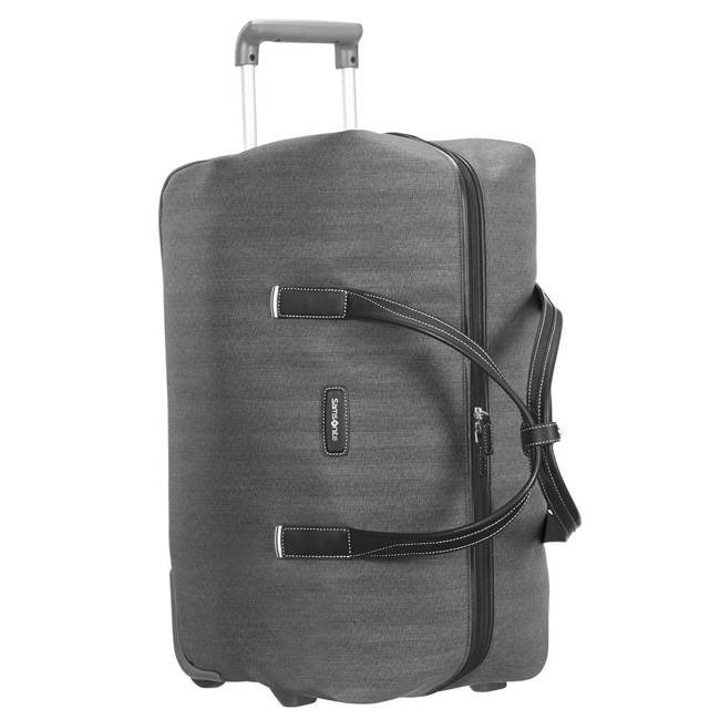 Torba podróżna na kółkach Samsonite Lite DLX Duffle - eclipse grey