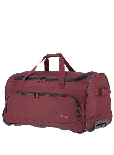 Torba podróżna na kółkach Travelite Basics Fresh - bordeaux