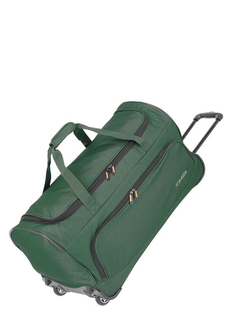 Torba podróżna na kółkach Travelite Basics Fresh - dark green