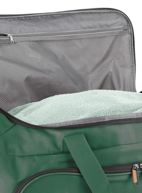 Torba podróżna na kółkach Travelite Basics Fresh - dark green